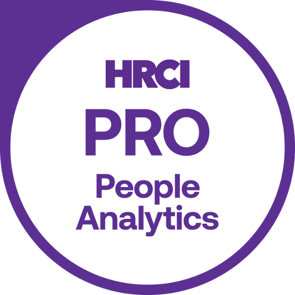 HRCI Pro: People Analytics