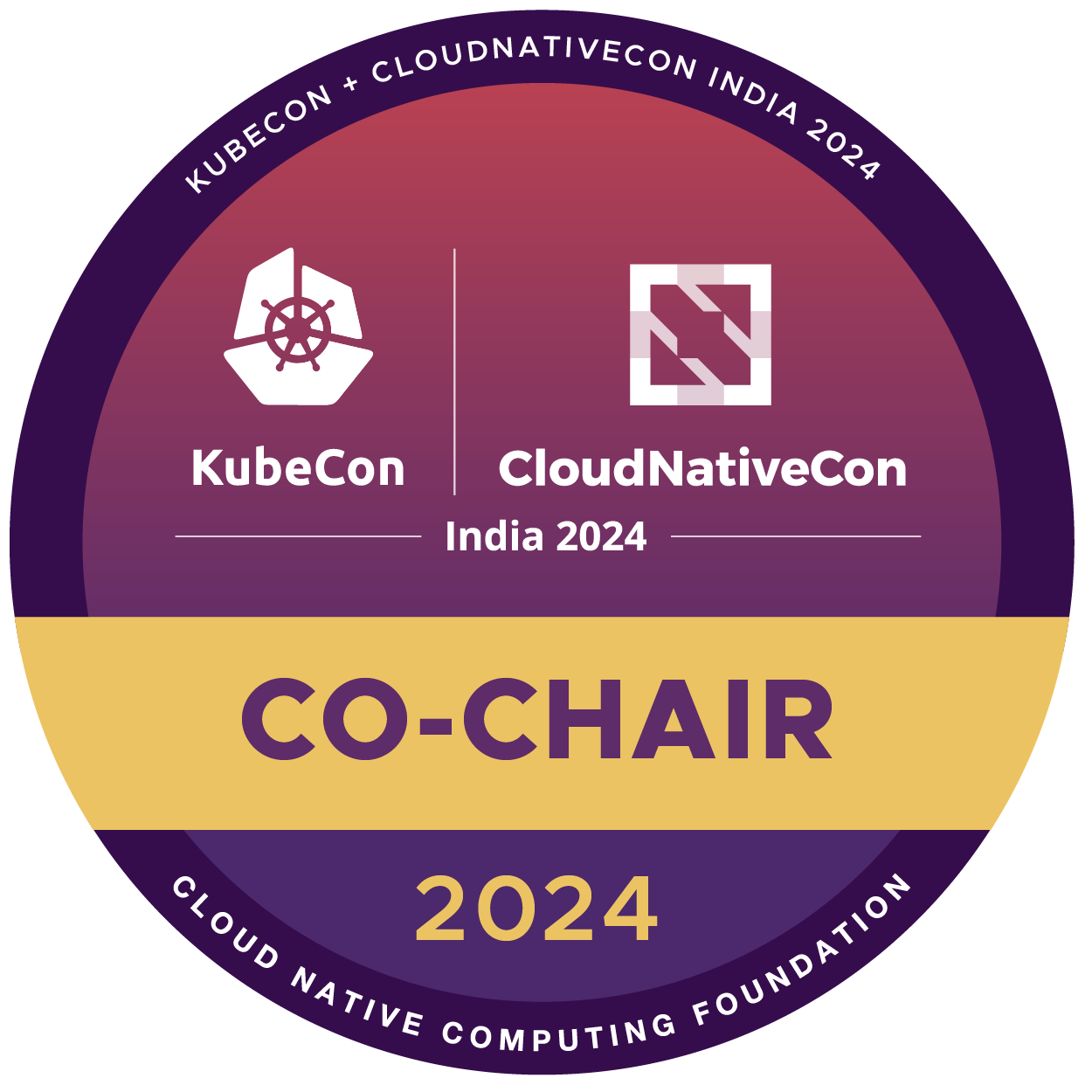 Co-Chair: KubeCon + CloudNativeCon India 2024