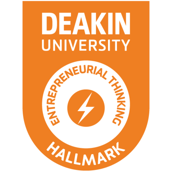 Deakin Hallmark: Excellence in Entrepreneurial Thinking