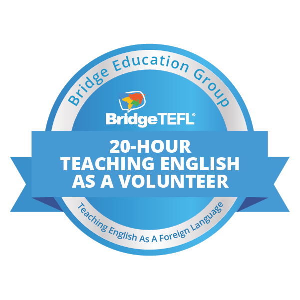 20-Hour Micro-credential Teaching English as a Volunteer