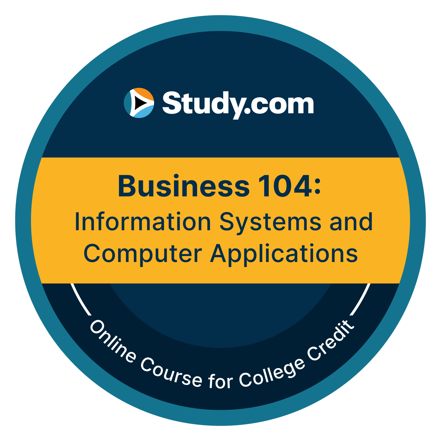 Business 104: Information Systems and Computer Applications (Business 104)(v.5)