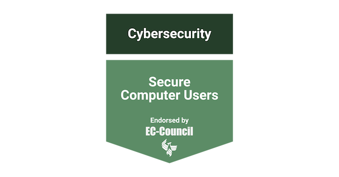 Secure Computer User - Credly