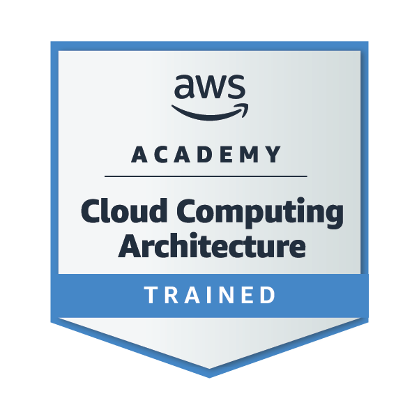 AWS Academy Graduate - Cloud Computing Architecture - Training Badge