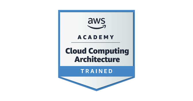 AWS Academy Graduate - Cloud Computing Architecture - Training Badge ...