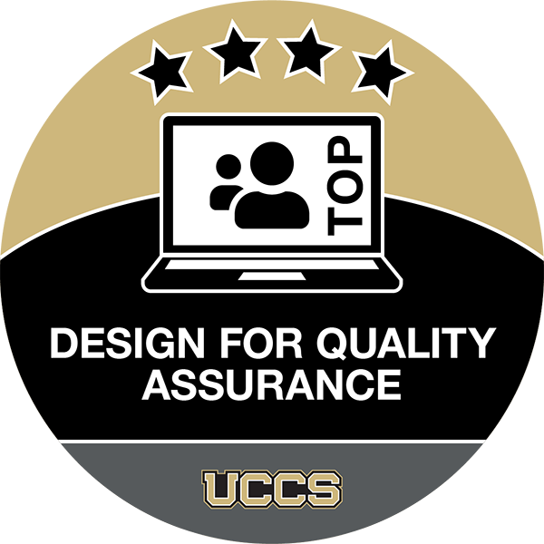 TOP: Design for Quality Assurance Badge