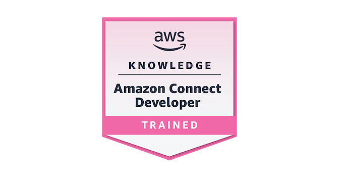 Amazon Connect Developer badge