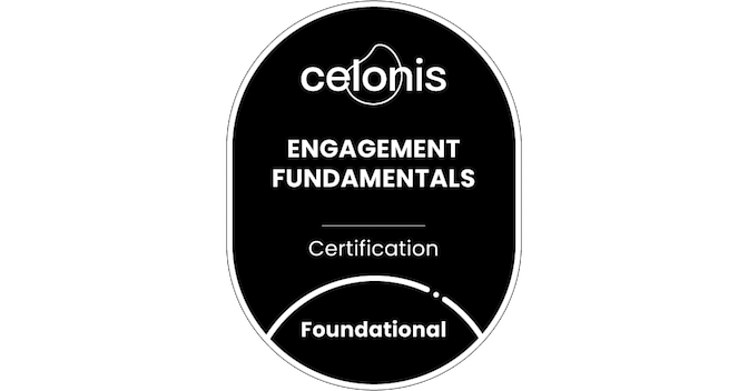 Celonis Certified Engagement Fundamentals - Credly
