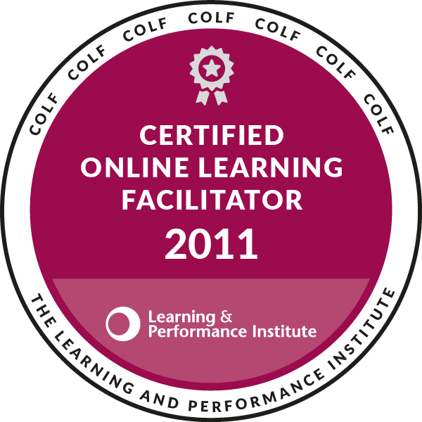 Certified Online Learning Facilitator