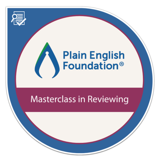 Masterclass in Reviewing - Credly