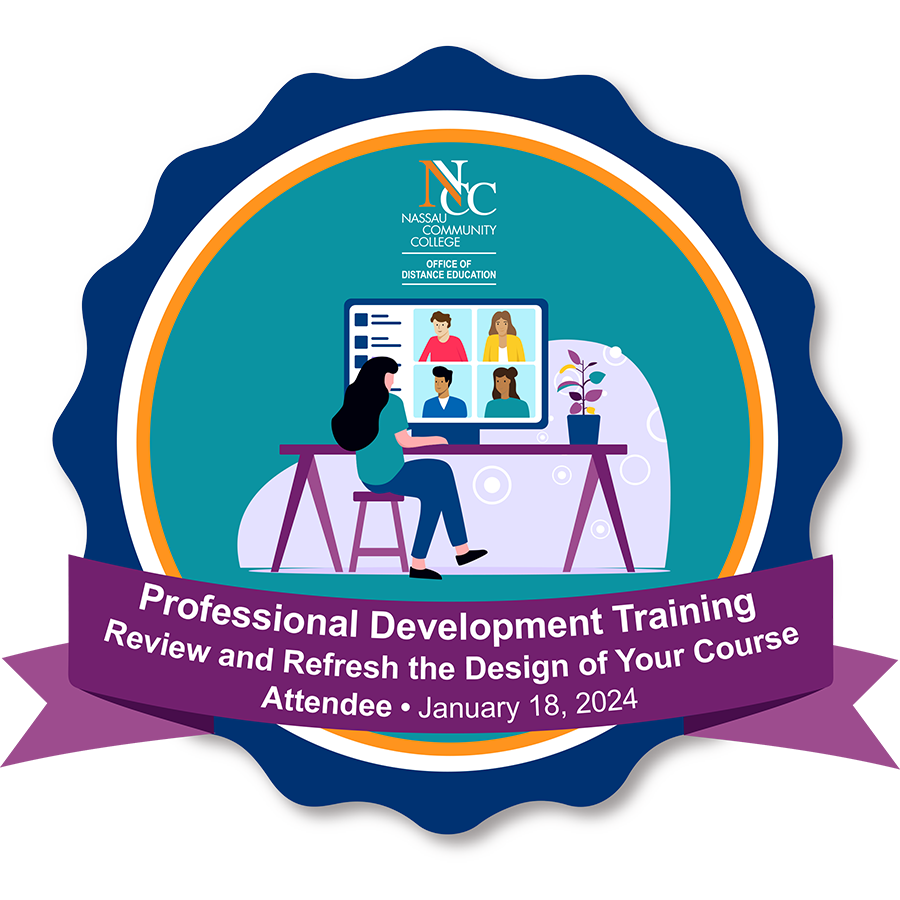 Review and Refresh the Design of Your Course