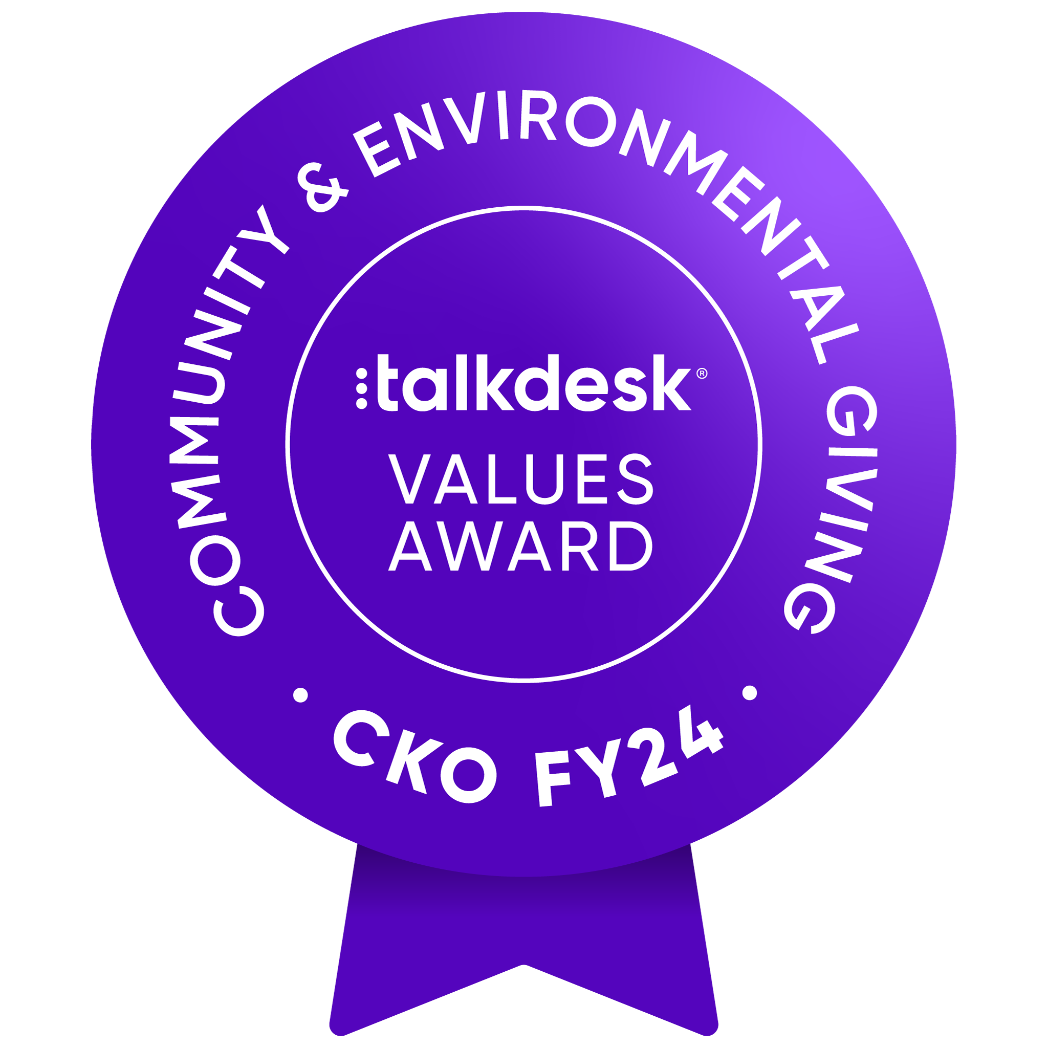 Talkdesk Values Award: Community & Environmental Giving FY24