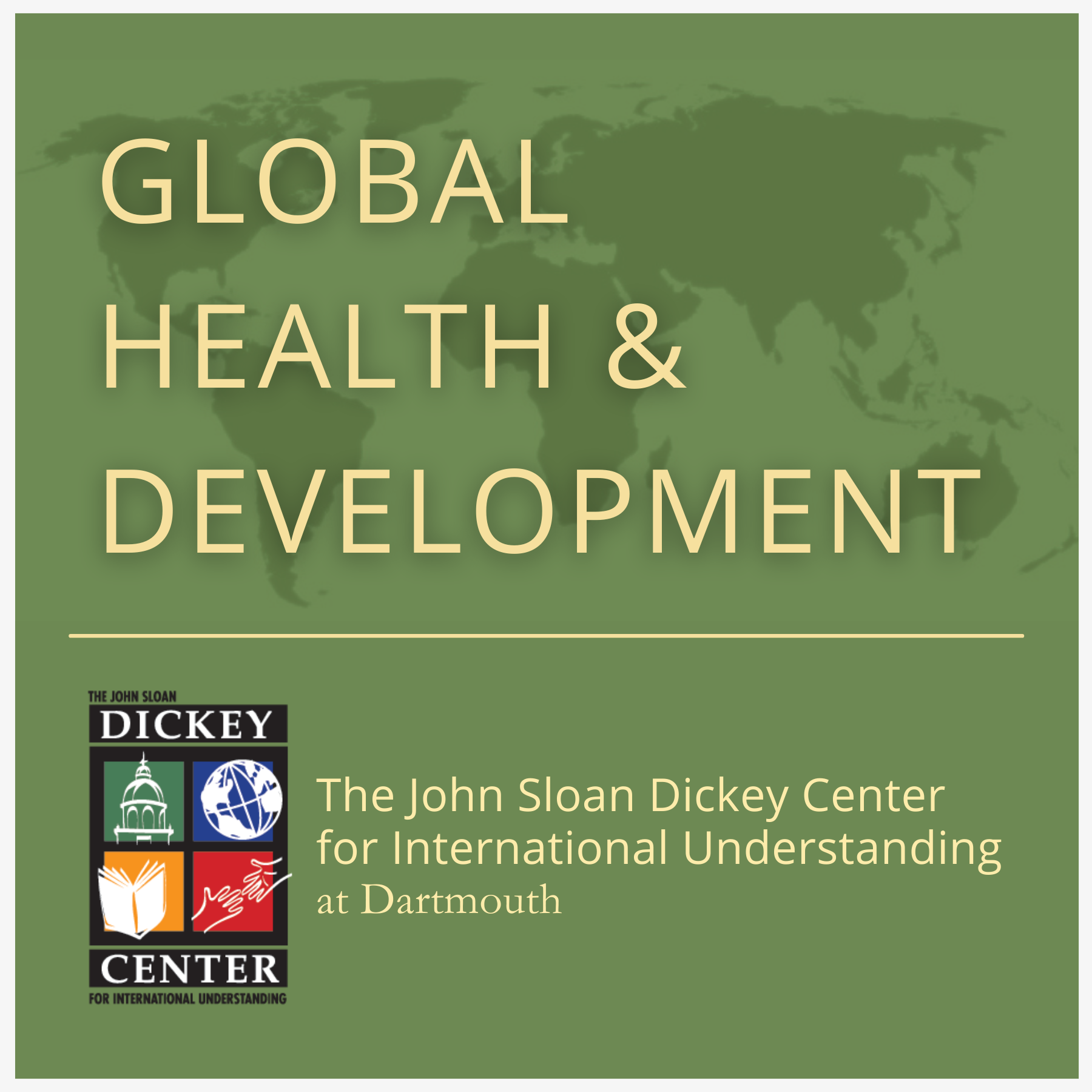 Dartmouth Global Health and Development Fellow Certification