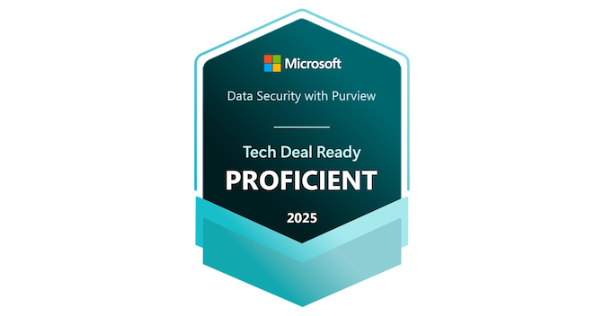 Data Security with Purview - Proficient - Credly