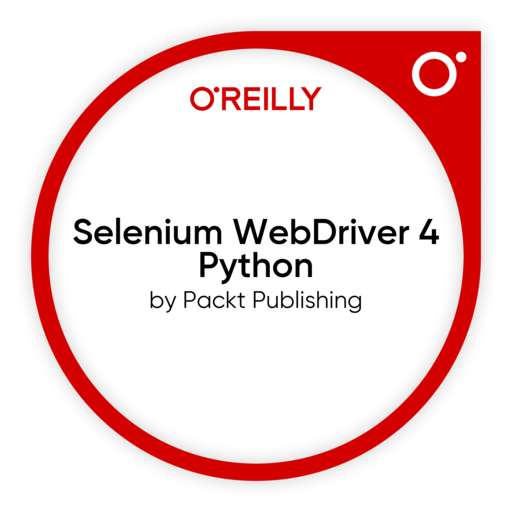 Selenium WebDriver 4 Python - Credly
