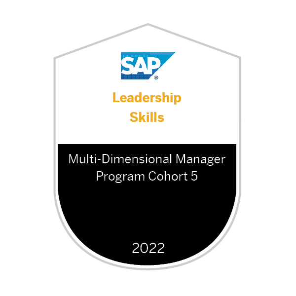 Leadership Skills 2022 MultiDimensional Manager Program Cohort 5