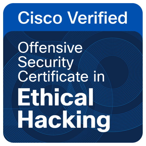 Cisco Certificate in Ethical Hacking - Credly