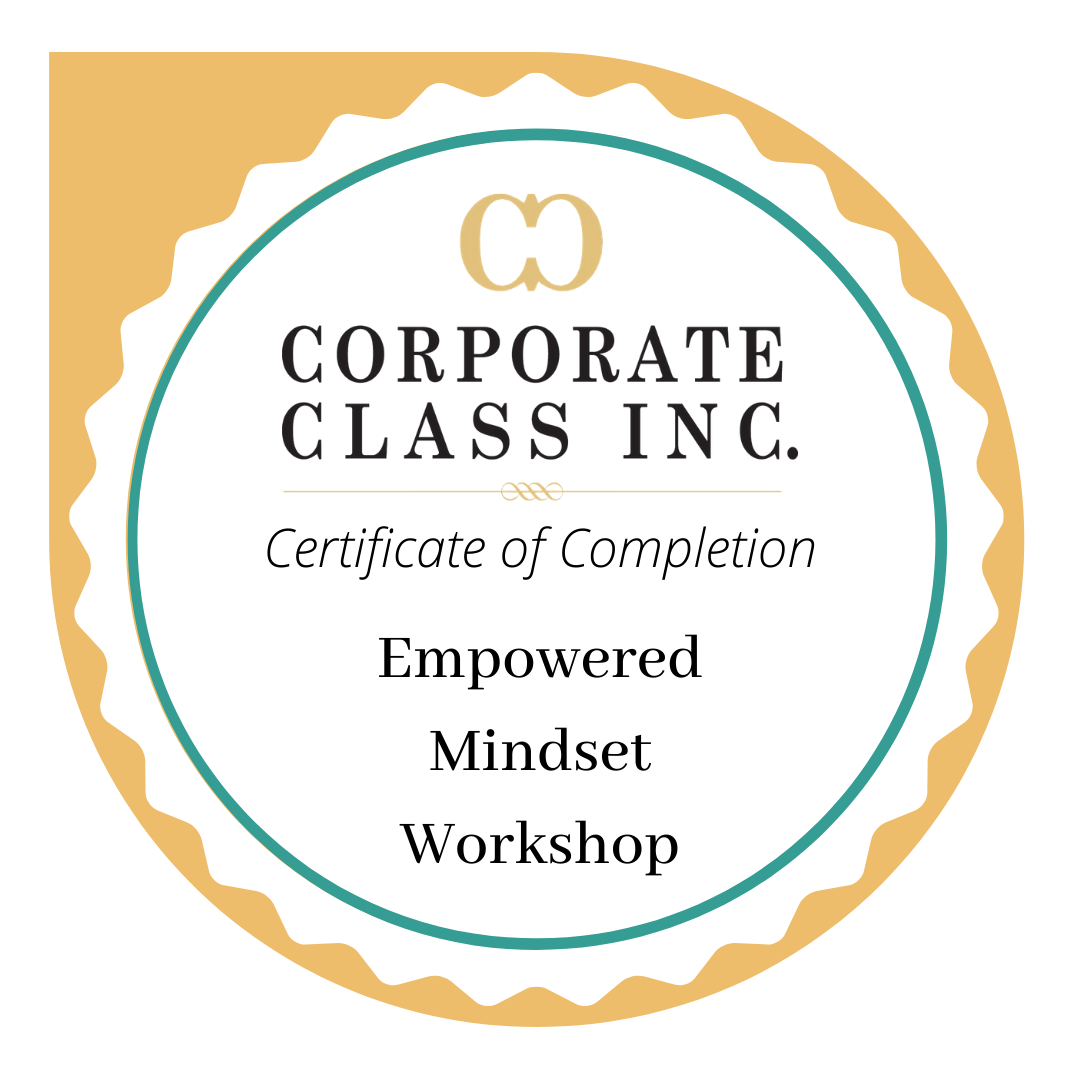Certificate in Empowered Mindset Workshop