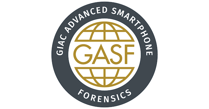 GIAC Advanced Smartphone Forensics (GASF) - Credly