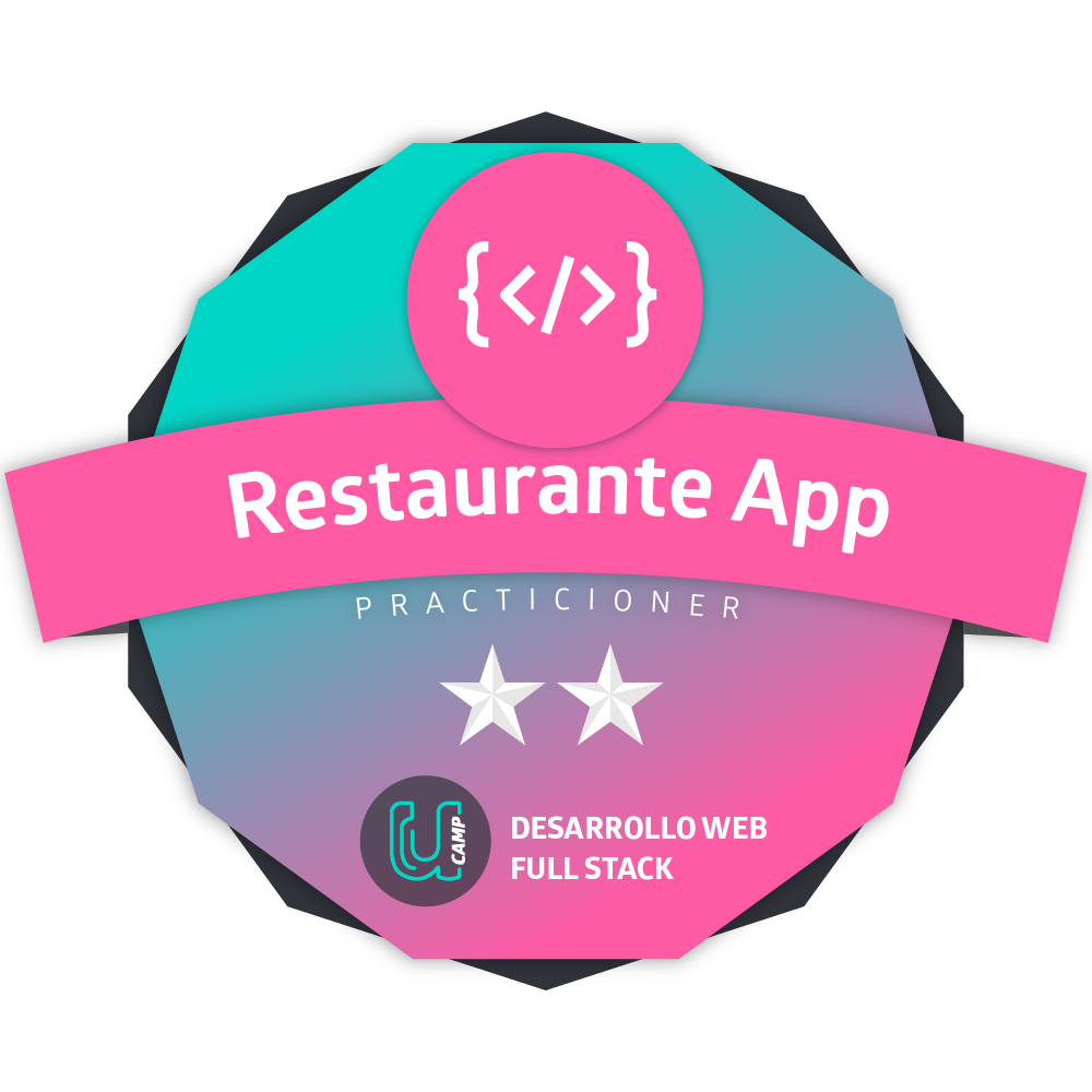 Restaurante App - Sobresaliente
