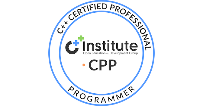 [CPP-22-02] CPP – C++ Certified Professional Programmer - Credly