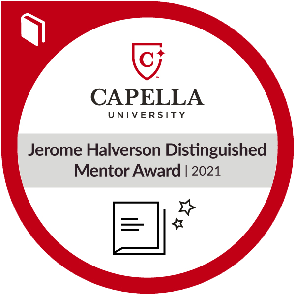 Jerome Halverson Mentor Award - 2021
