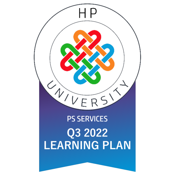 HP Personal Systems Services: Q3 2022 Learning Plan
