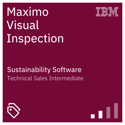 Maximo Visual Inspection Technical Sales Intermediate Credly