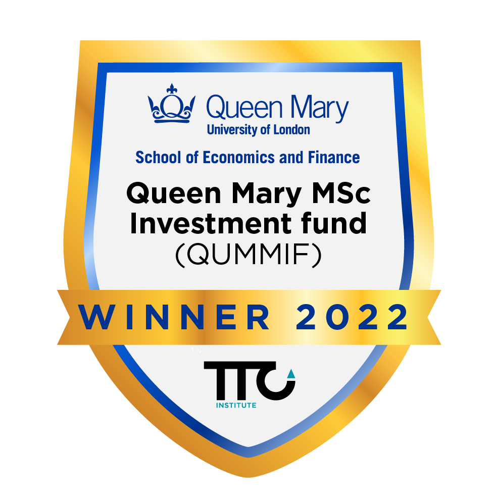 Queen Mary QUMMIF Winner 2022 Credly