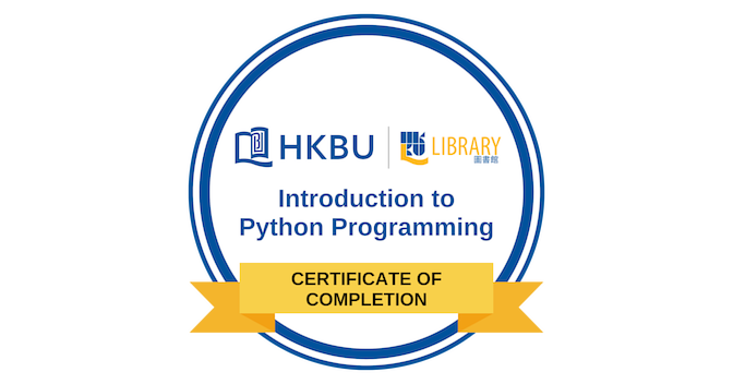 Introduction to Python Programming - Credly