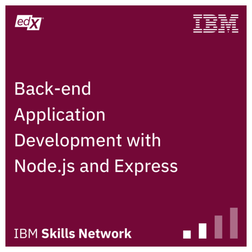 Back-end Application Development with Node.js and Express - Credly