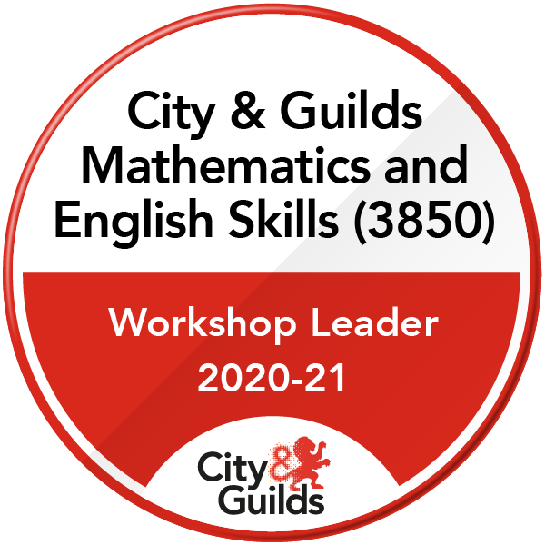 City & Guilds Mathematics and English Skills (3850) - Workshop Leader 2020-21