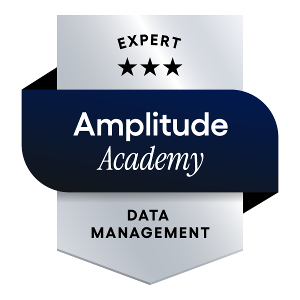 Amplitude Expert - Data Management