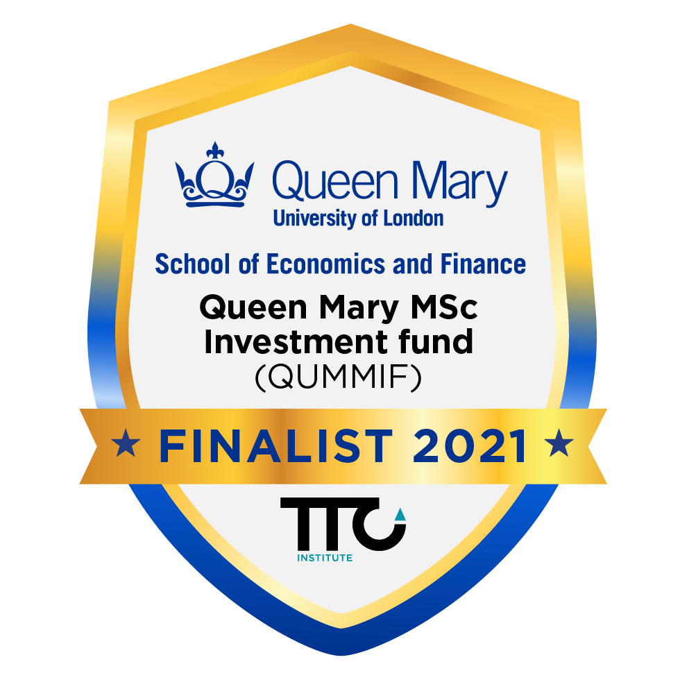 Queen Mary QUMMIF Finalist 2021 Credly