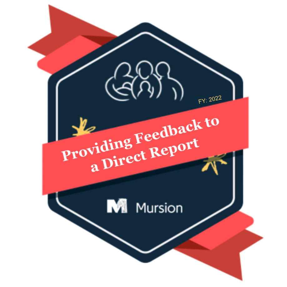 Providing Feedback to a Direct Report