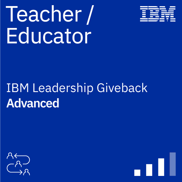 IBM Recognized Teacher/Educator