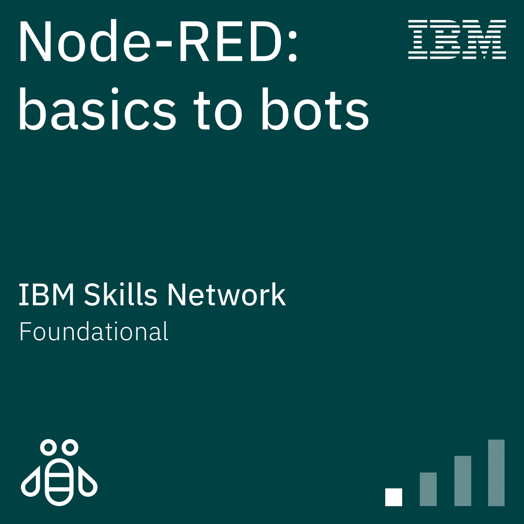 Node-RED: basics to bots