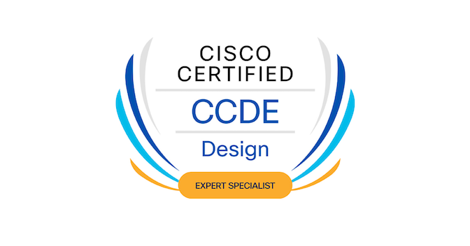Cisco Certified Design Expert Specialist badge