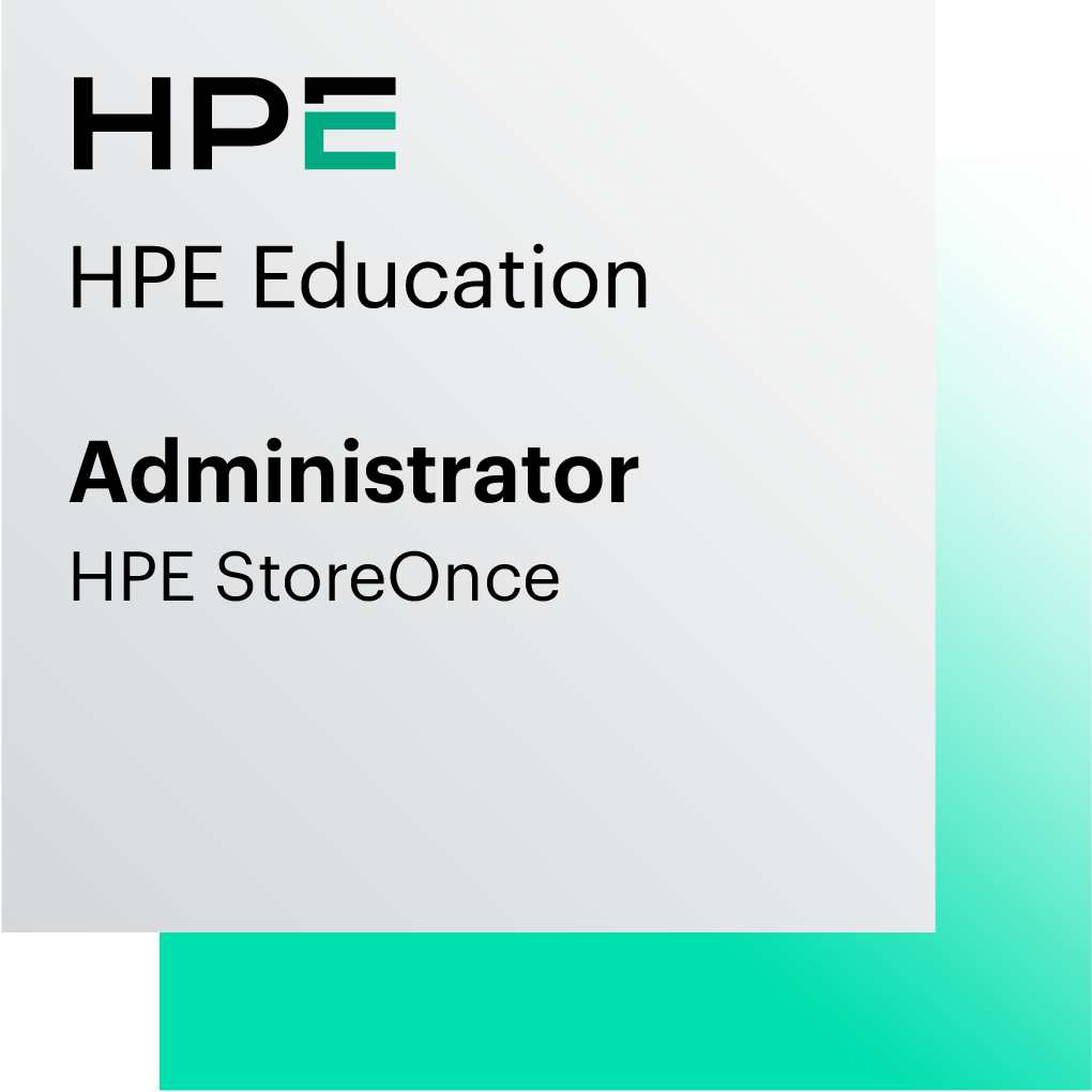Administrator - HPE StoreOnce