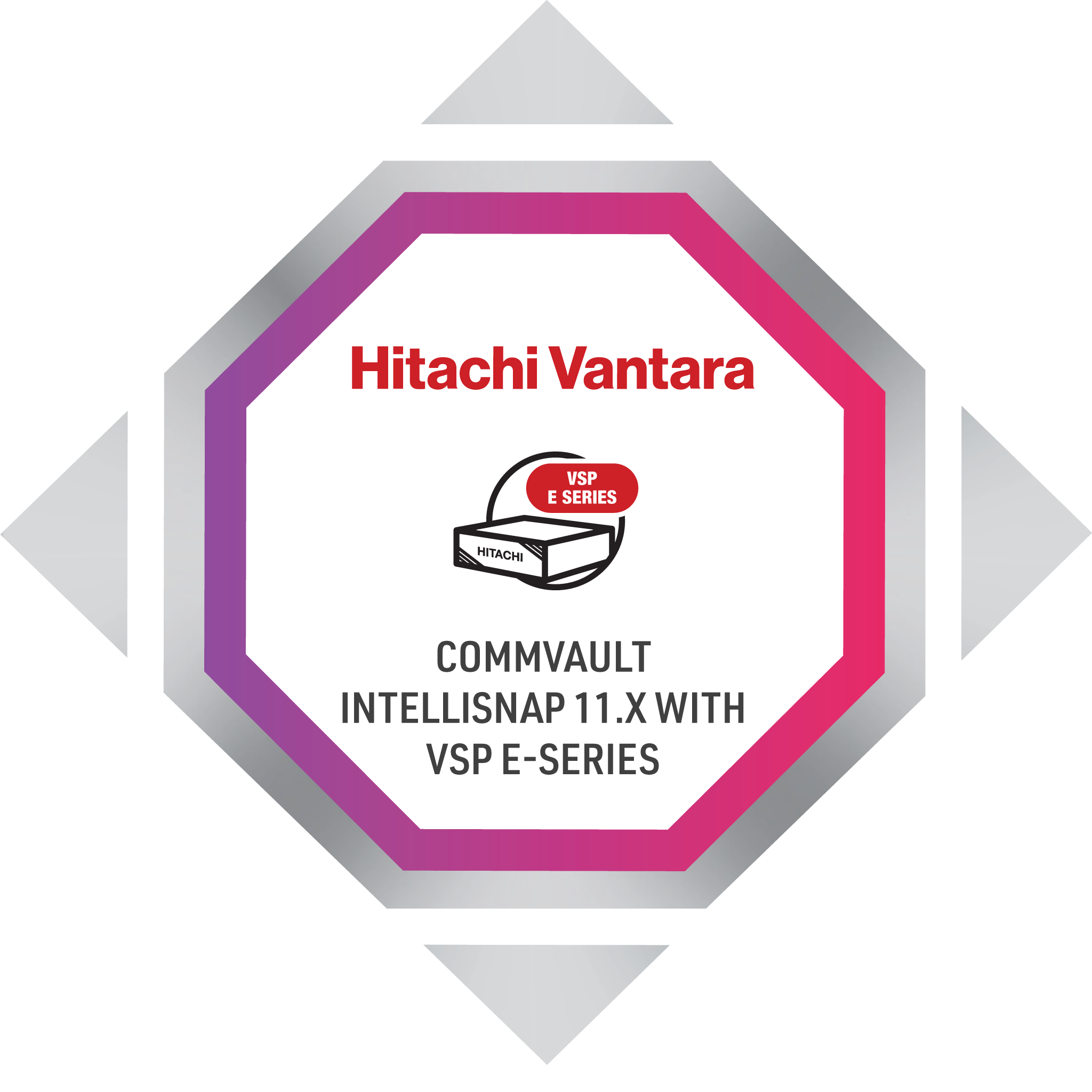 Hitachi Data Protection Suite 11.x IntelliSnap Powered by Commvault with Hitachi VSP E-Series
