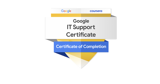 Google IT Support Professional Certificate