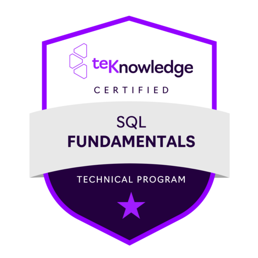 SQL DATABASES FUNDAMENTALS Technical Program - Credly