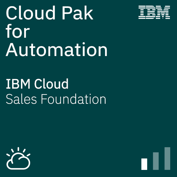 Cloud Pak for Automation Sales Foundation