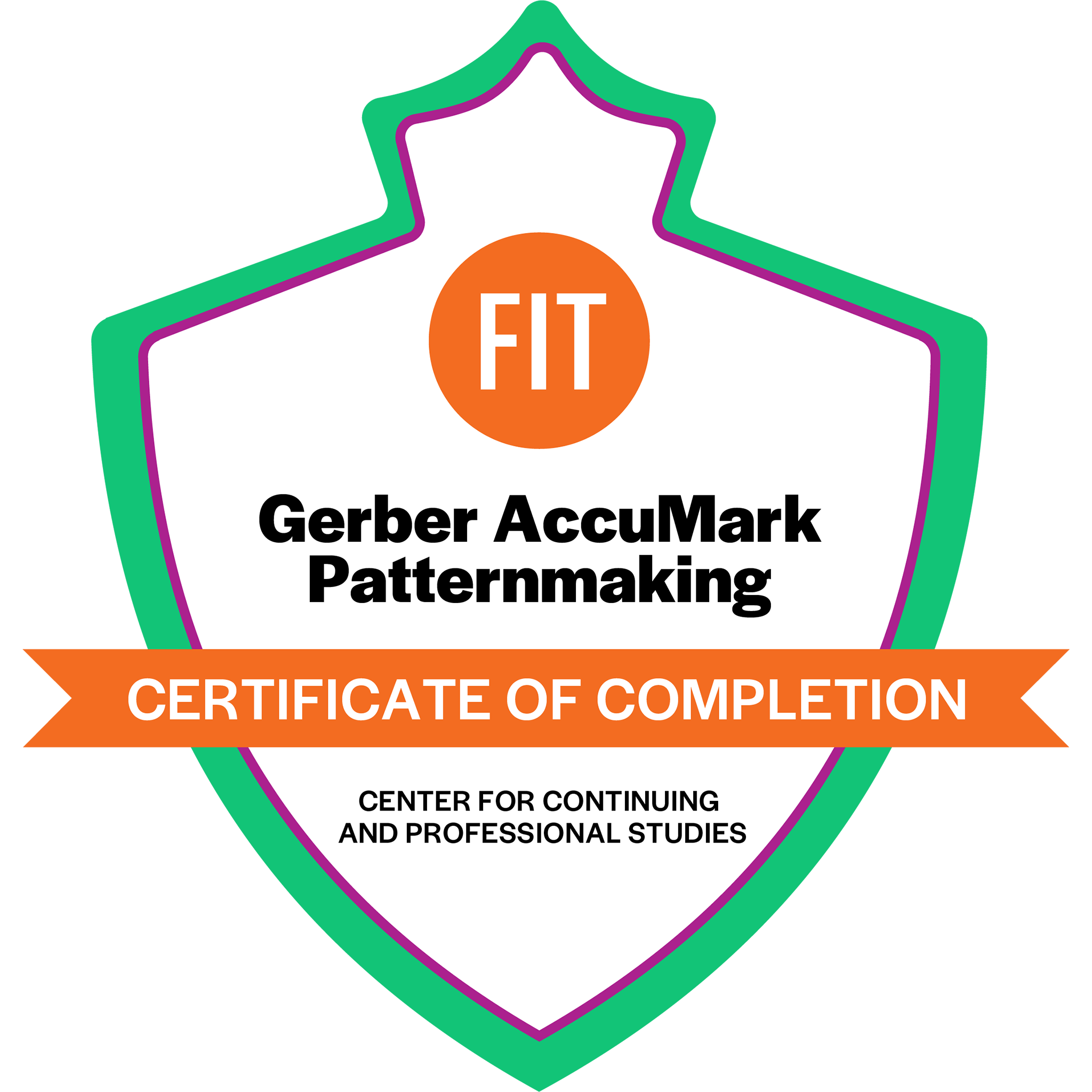 Computerized Patternmaking—Gerber AccuMark PDS Certificate