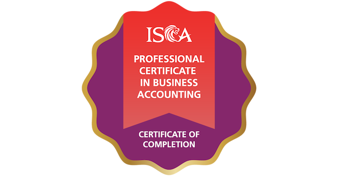 ISCA Professional Business Accountant (PBA) Programme - Credly