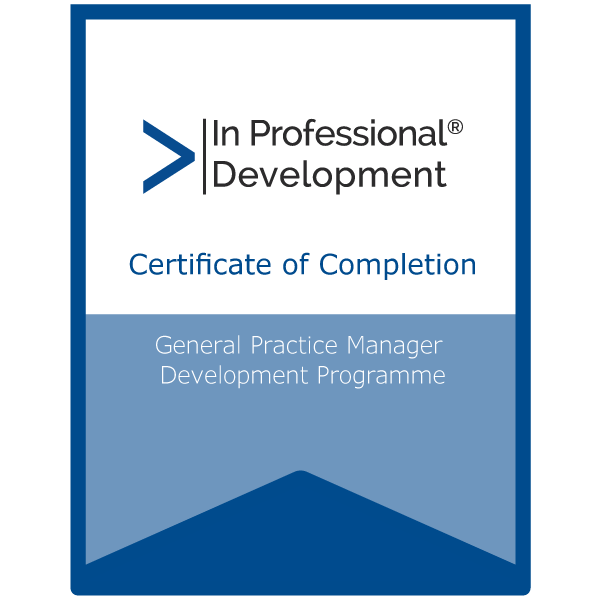 General Practice Manager Development Programme - CMI Level 5