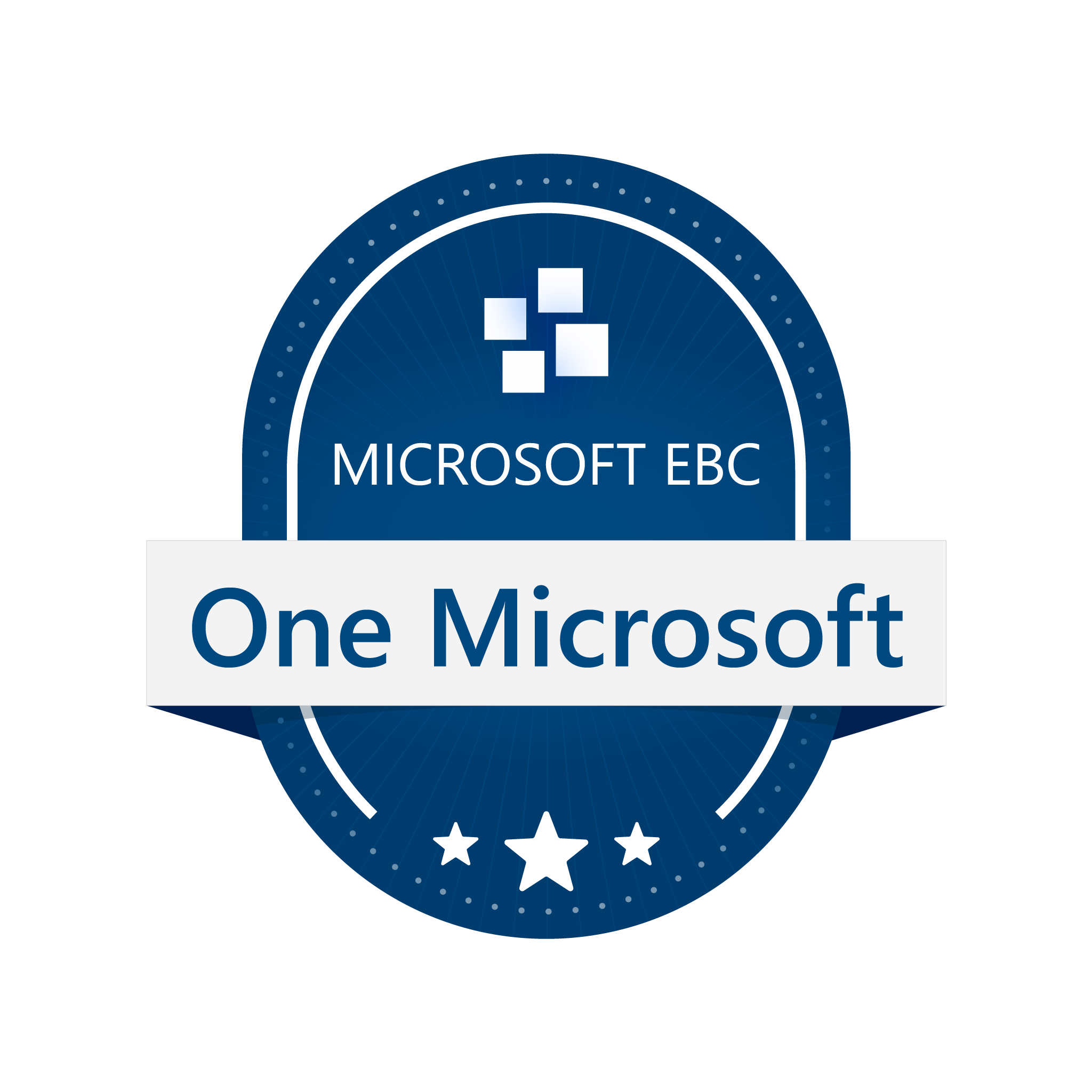 Microsoft Redmond EBC One Microsoft Award Winner Credly