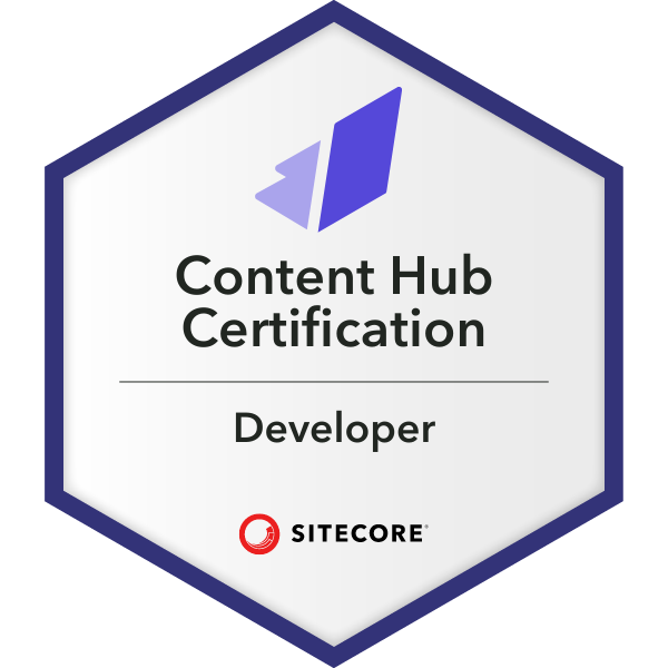 Sitecore Content Hub Developer Certification (2022)