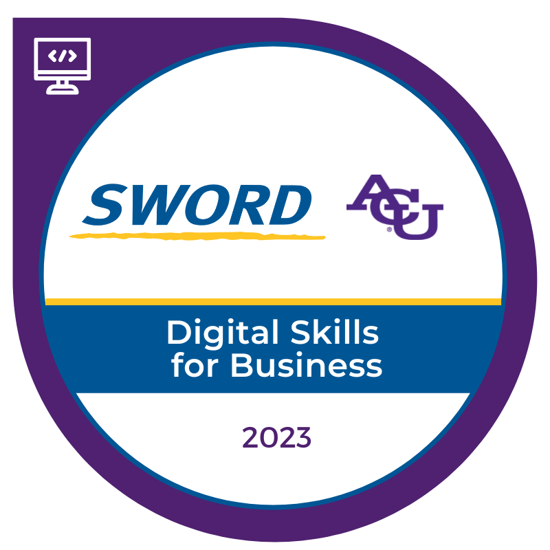 SWORD Digital Skills for Business