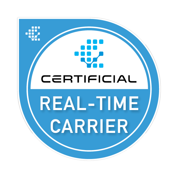 Certificial Real-Time Carrier