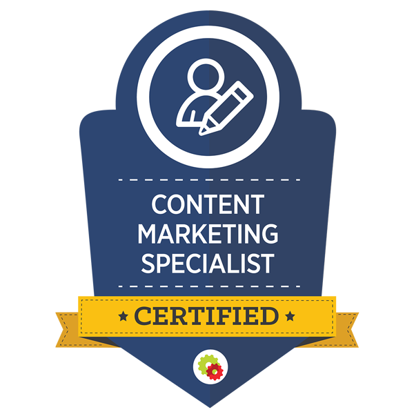 Certified Content Marketing Specialist